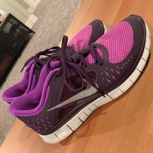 Women's Nike Free Run 3.0 Shoes Size 10